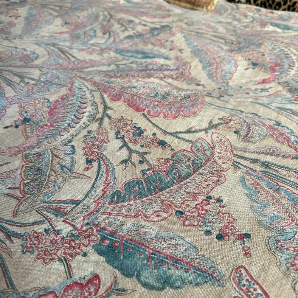 Lauren Ralph Lauren duvet cover w 2 euro shams. Elegant sophisticated bedroom